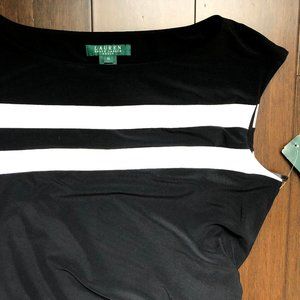 NWT Ralph Lauren Black Dress